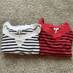 Splendid Red and White Striped T-Shirt Bundle!